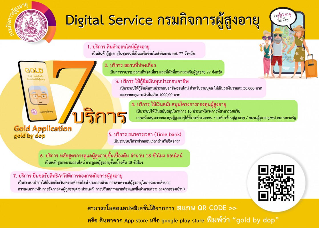 digital service กรมกิจการผู้สูงอายุ